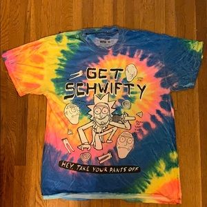 Rick and Morty Tie-Dye shirt
